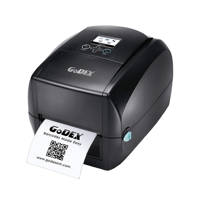 Godex RT700i+ 4-inch desktop barcode label printer