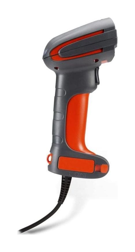 Show Honeywell Granit 1280i scanner, right side view