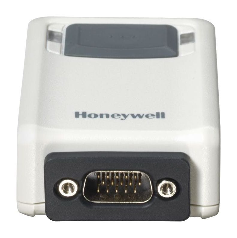 Honeywell Vuquest 3320g, connector end with the 15-pin port