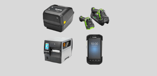 Barcode printers, scanners and mobile computers